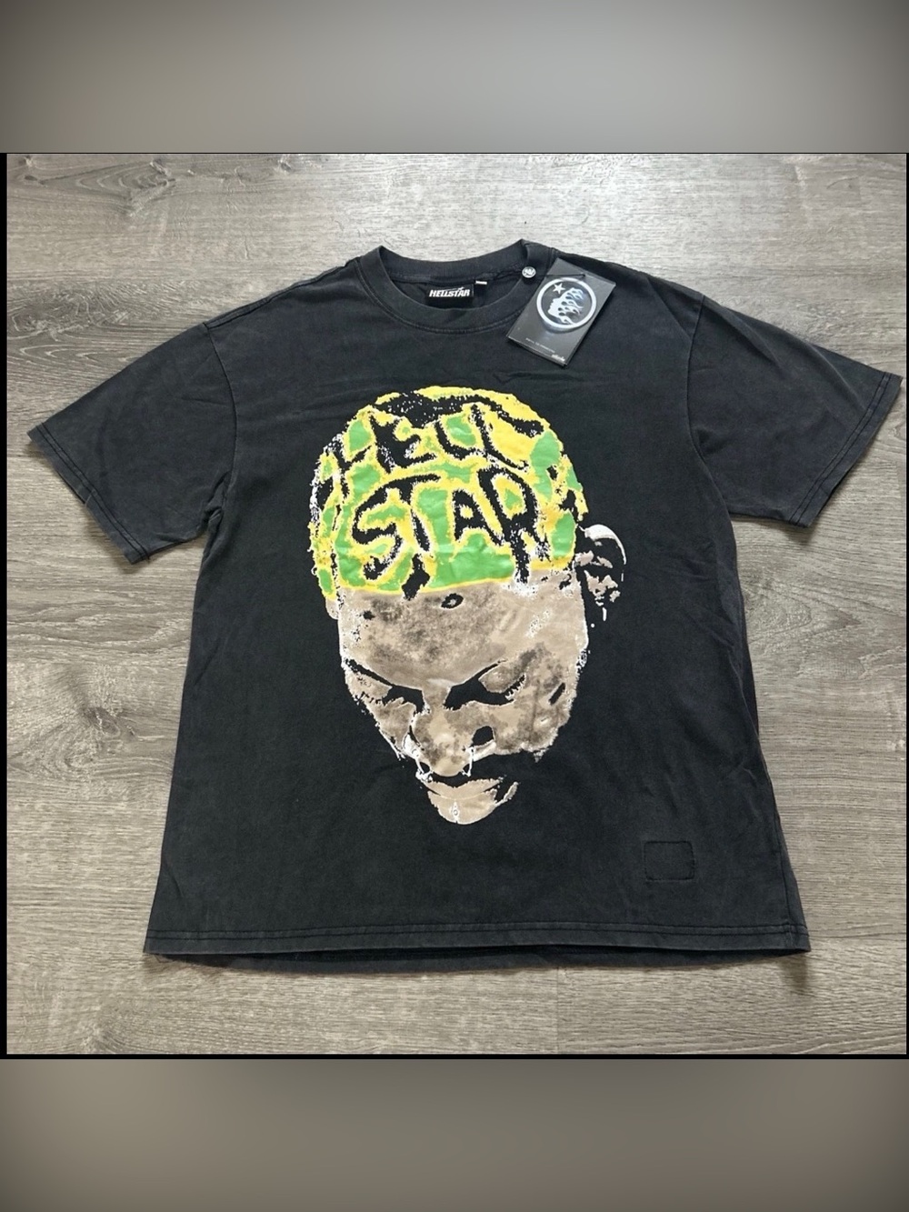 NWT Hellstar Hell Star Studios Dennis Rodman Bad Boy tee